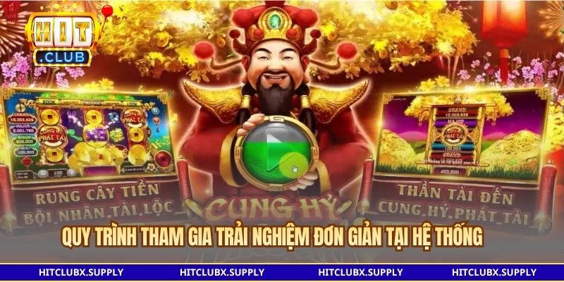 Quy trình tham gia trải nghiệm đơn giản tại hệ thống